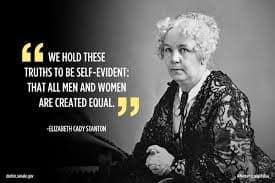 Elizabeth Cady Stanton quote