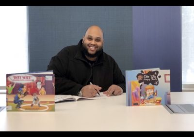 Check out these autographed books from local author Rheon D. Gibson!