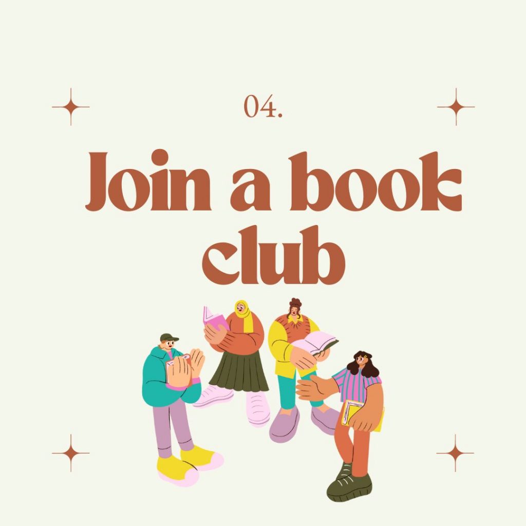 04. Join a bookclub