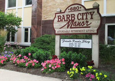 November Display: Barb City Manor