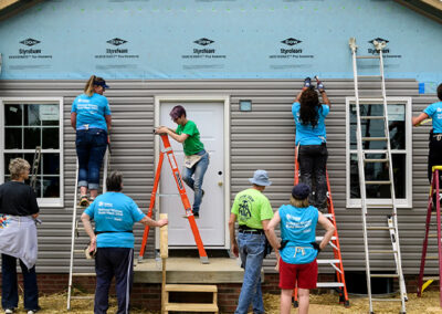 December Display Case: Habitat for Humanity