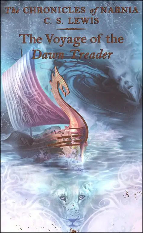 Cover art for The Voyage of the Dawn Treader.